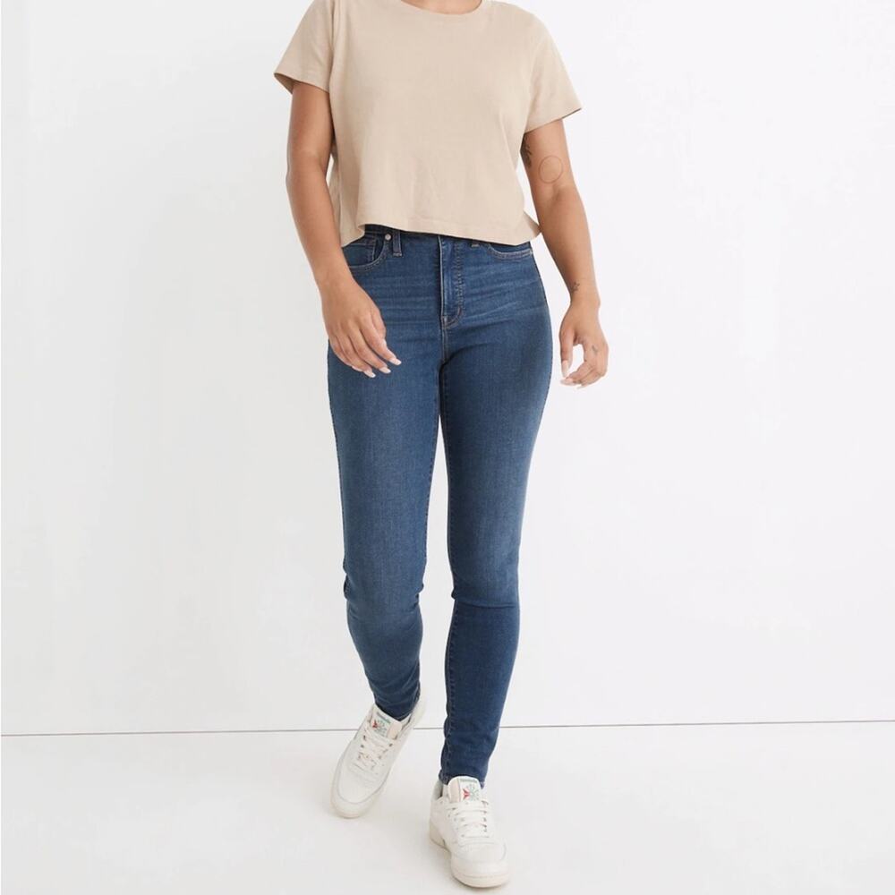 Madewell Curvy High-Rise Skinny Jeans in Coronet Wash NG284